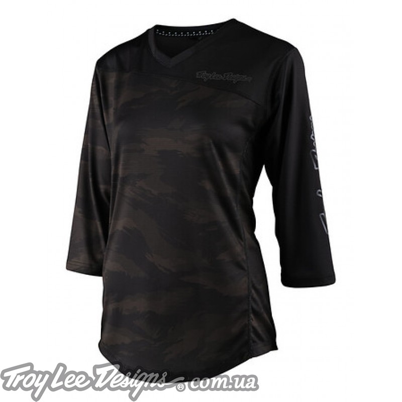 Джерсі TLD WMNS MISCHIEF JERSEY [BRUSHED CAMO ARMY]